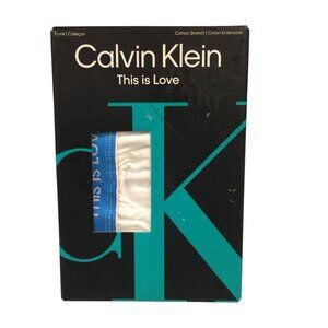 CALVIN KLEIN This is Love Men's Stretch Trunk Size XXXXL Rainbow Band 54-56"